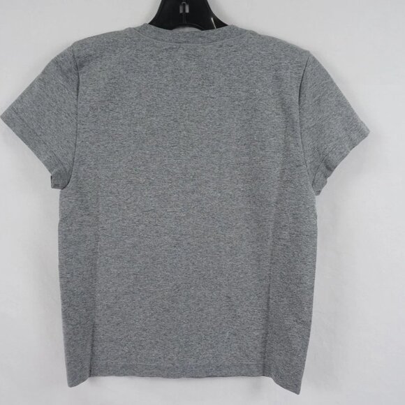 Aritzia Smooth Seamless Willow Short Sleeve Tee Tshirt Top in Heather Dark Grey - Picture 3 of 4